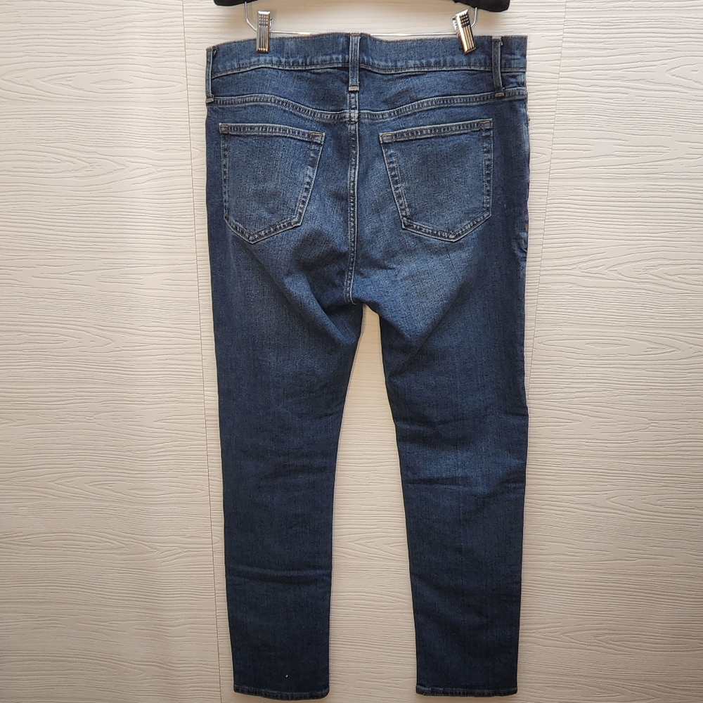 J. Crew Factory Flex Athletic Fit Dark Wash Jeans 34 x 32 Mens - Picture 3 of 4